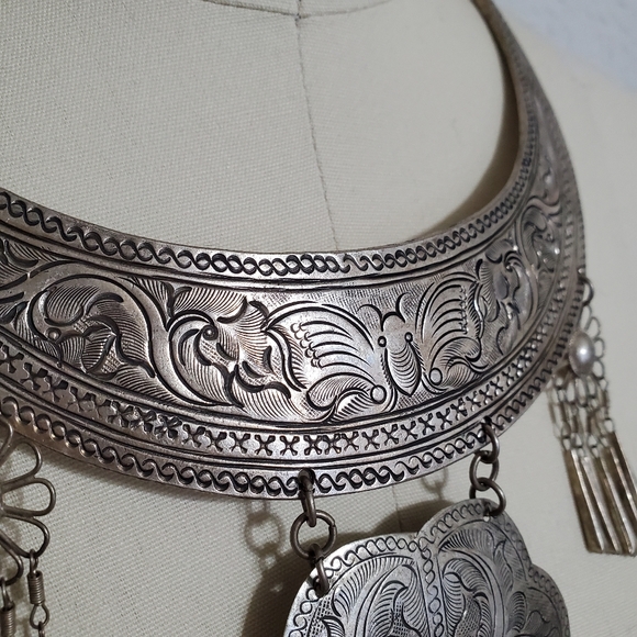 Hmong Hill Tribe Necklace / SOLD - Picture 3 of 5